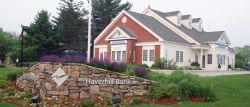 Haverhill Bank sign in front of Rosemont branch